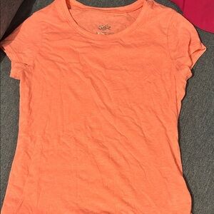 Justice Bright Orange Short Sleeve Tee